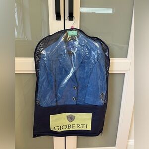 Gioberti Blue Blazer in Garment Bag